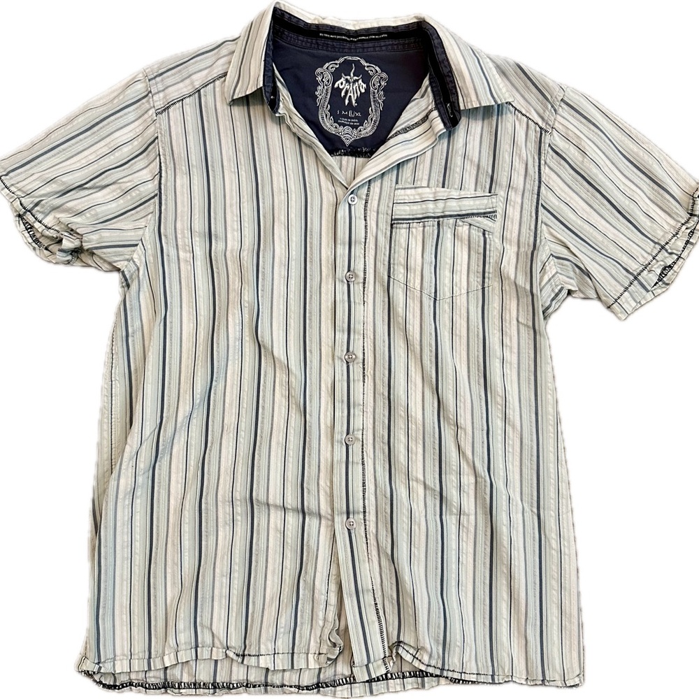 PrAna men shirt button down size large